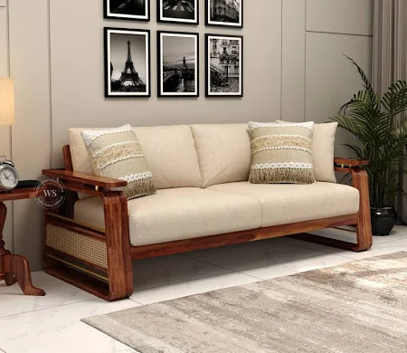 WOODEN SOFA